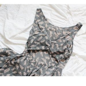 O'Neill - Gray Open-Back Dress